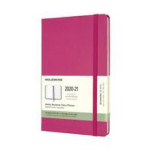18 Month Weekly Planner Large Bougainvillea Pink Hard Cover