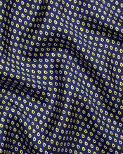 Load image into Gallery viewer, Paisley Print Pocket Square - French Blue
