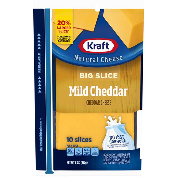 Kraft Natural Cheese Slices