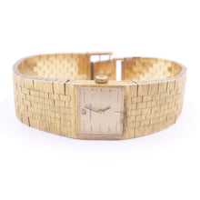 Load image into Gallery viewer, Girard Perregaux Vintage 18K Solid Gold Square Men's Watch
