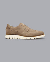 Load image into Gallery viewer, Suede Hybrid Sneakers - Light Brown
