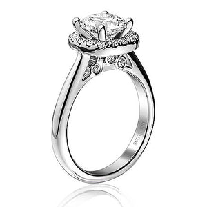 ScottKay 19K White Gold Diamond Engagement Ring M1677R310