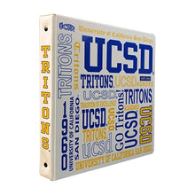 Load image into Gallery viewer, Custom Crossword UCSD 1" Binder
