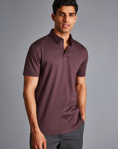 Smart Jersey Polo - Purple