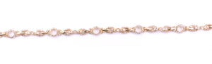 Sandra Biachi 14K Yellow Gold with Diamond Bracelet