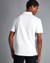 Load image into Gallery viewer, Smart Short Sleeve Jersey Polo - White
