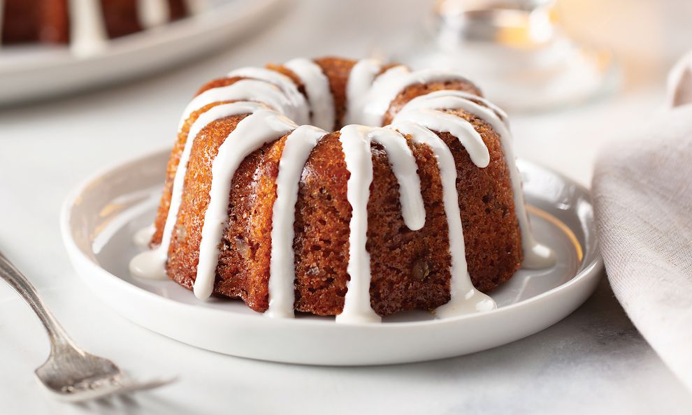 Pumpkin Maple Bundt Cakes