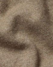 Load image into Gallery viewer, Cashmere Zip Neck Sweater - Mocha
