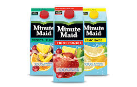 Minute Maid Lemonade or Fruit Punch