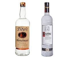 Ketel One or Tito's Handmade Vodka