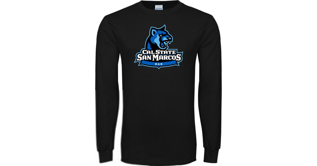 Cal State San Marcos Long Sleeve TShirt Dad - Online Only