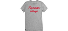 Load image into Gallery viewer, Palomar College Women's Classic Campus Short Sleeve Crew Neck Soft Spun Combed Cotton T-Shirt
