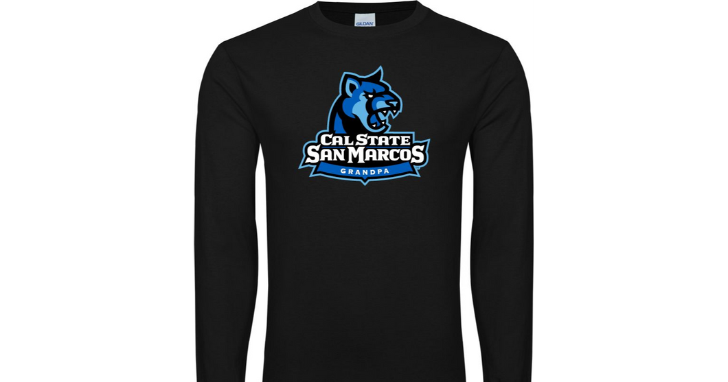 Cal State San Marcos Long Sleeve TShirt Grandpa - Online Only