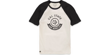 Load image into Gallery viewer, California State University San Marcos Cougars Raglan Short Sleeve T-Shirt
