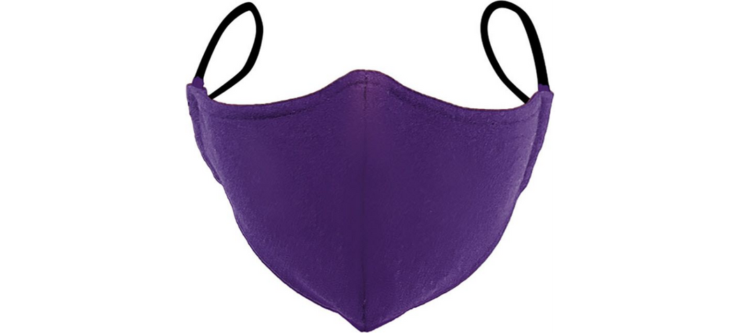 Protective Face Covering 6 Pack Purple