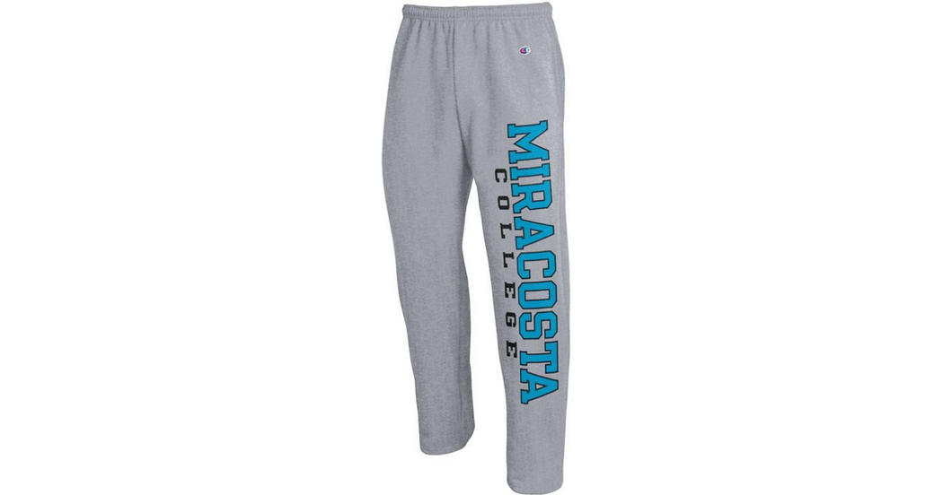 MiraCosta College Open Bottom Sweatpants