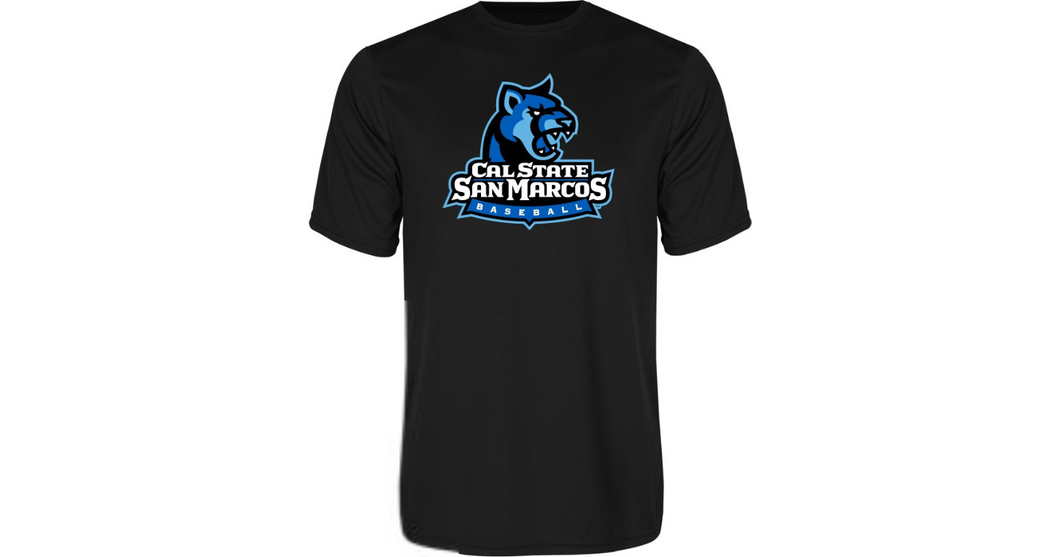 Cal State San Marcos Performance Tee Baseball - Online Only