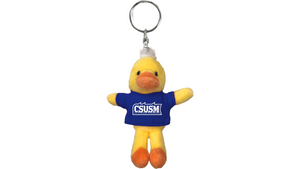 California State University San Marcos Plush Keychain