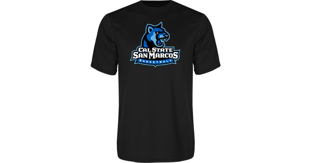 Cal State San Marcos Performance Tee Basketball - Online Only