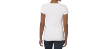 Load image into Gallery viewer, MiraCosta College Short Sleeve V-Neck Super Soft Sueded Jersey T-Shirt
