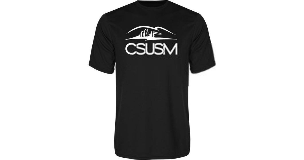 Cal State San Marcos Performance Tee CSUSM with University - Online Only