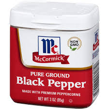 McCormick Pure Ground Black Pepper