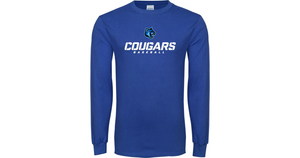 Cal State San Marcos Long Sleeve T Shirt Baseball Stacked - Online Only