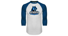 Load image into Gallery viewer, Cal State San Marcos Raglan Baseball T-Shirt Baseball - Online Only
