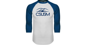 Cal State San Marcos Raglan Baseball T Shirt CSUSM with University - Online Only