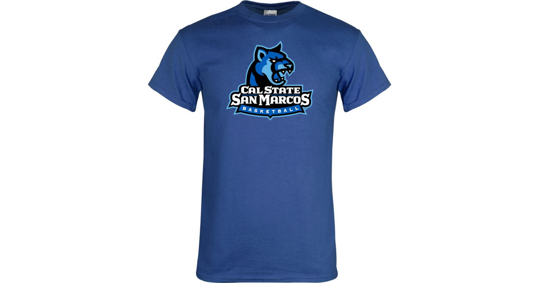 Cal State San Marcos T Shirt Basketball - Online Only