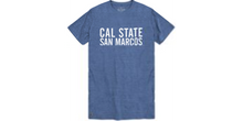 Load image into Gallery viewer, California State University San Marcos Short Sleeve Crew Neck Triblend T-Shirt
