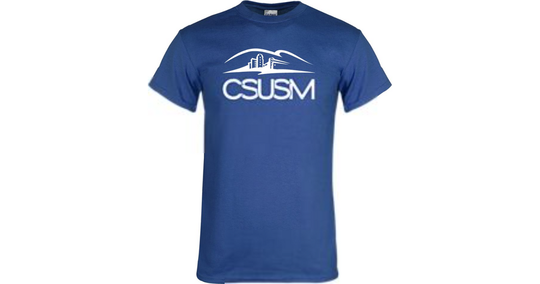 Cal State San Marcos T Shirt CSUSM with University - Online Only