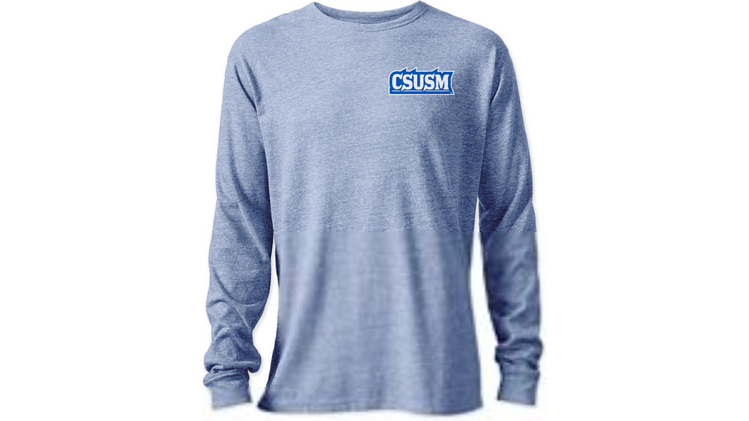 California State University San Marcos Tri-Blend Long Sleeve T-Shirt