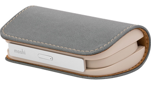 Moshi IonGo 5K Portable Battery Duo 5000 mAh, Fossil Gray - Online Only