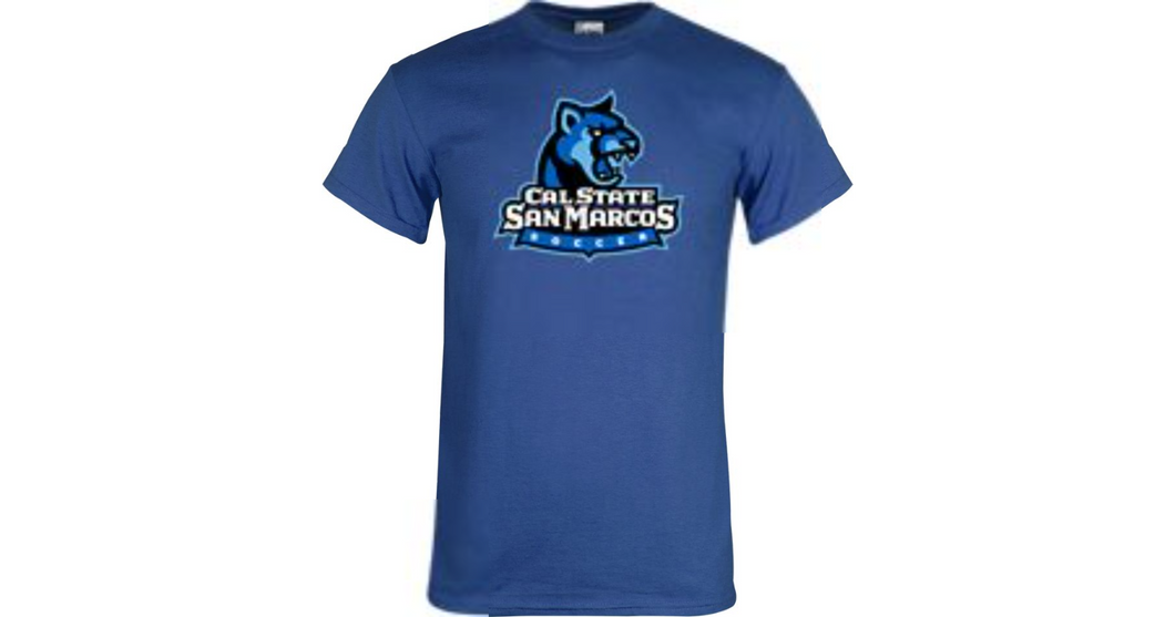 Cal State San Marcos T Shirt Soccer - Online Only