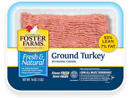 All-Natural Foster Farms 93% Lean Ground Turkey