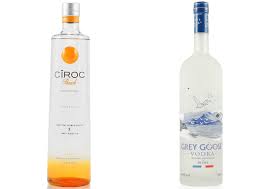 Grey Goose Vodka or Ciroc Vodka