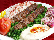 Load image into Gallery viewer, Mini Beef Koobideh Kabob Plate
