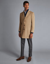 Load image into Gallery viewer, Wool Overcoat - Camel
