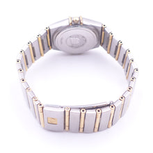 Load image into Gallery viewer, Omega 18K Yellow Gold-Plated and Stainless Steel Ladies Watch. Style: 56862090

