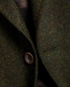 British Wool Twill Jacket - Forest Green