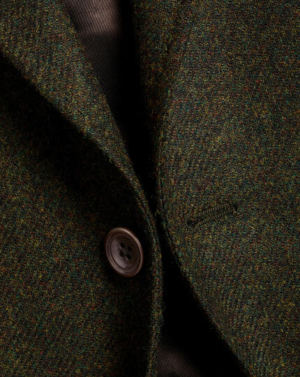 British Wool Twill Jacket - Forest Green