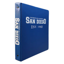 Load image into Gallery viewer, University of California San Diego 1" Binder
