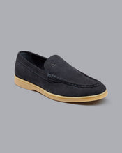 Load image into Gallery viewer, Suede Slip-On Shoes - French Blue
