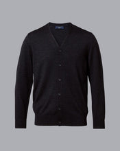 Load image into Gallery viewer, Merino Cardigan - Charcoal Grey
