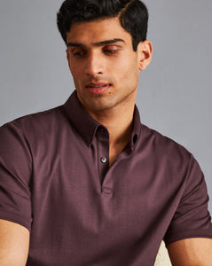 Smart Jersey Polo - Purple