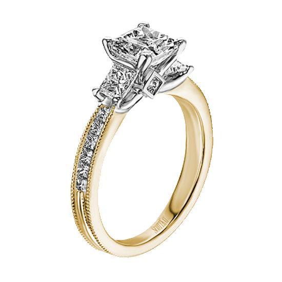 ScottKay Two-tone Diamond Engagement Ring M1154QD10