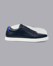 Load image into Gallery viewer, Leather Sneakers - Navy
