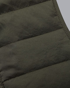 Quilted Gilet - Forest Green