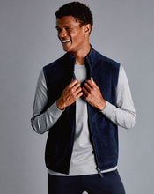 Load image into Gallery viewer, Fleece Vest - Navy
